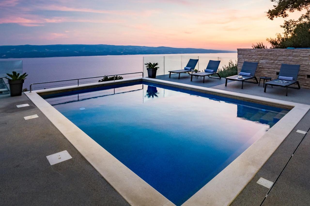 Villa Dispet With Heated Pool, Jacuzzi, Sauna And Cinema เซลินา ภายนอก รูปภาพ