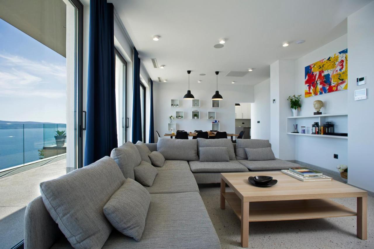 Villa Dispet With Heated Pool, Jacuzzi, Sauna And Cinema เซลินา ภายนอก รูปภาพ