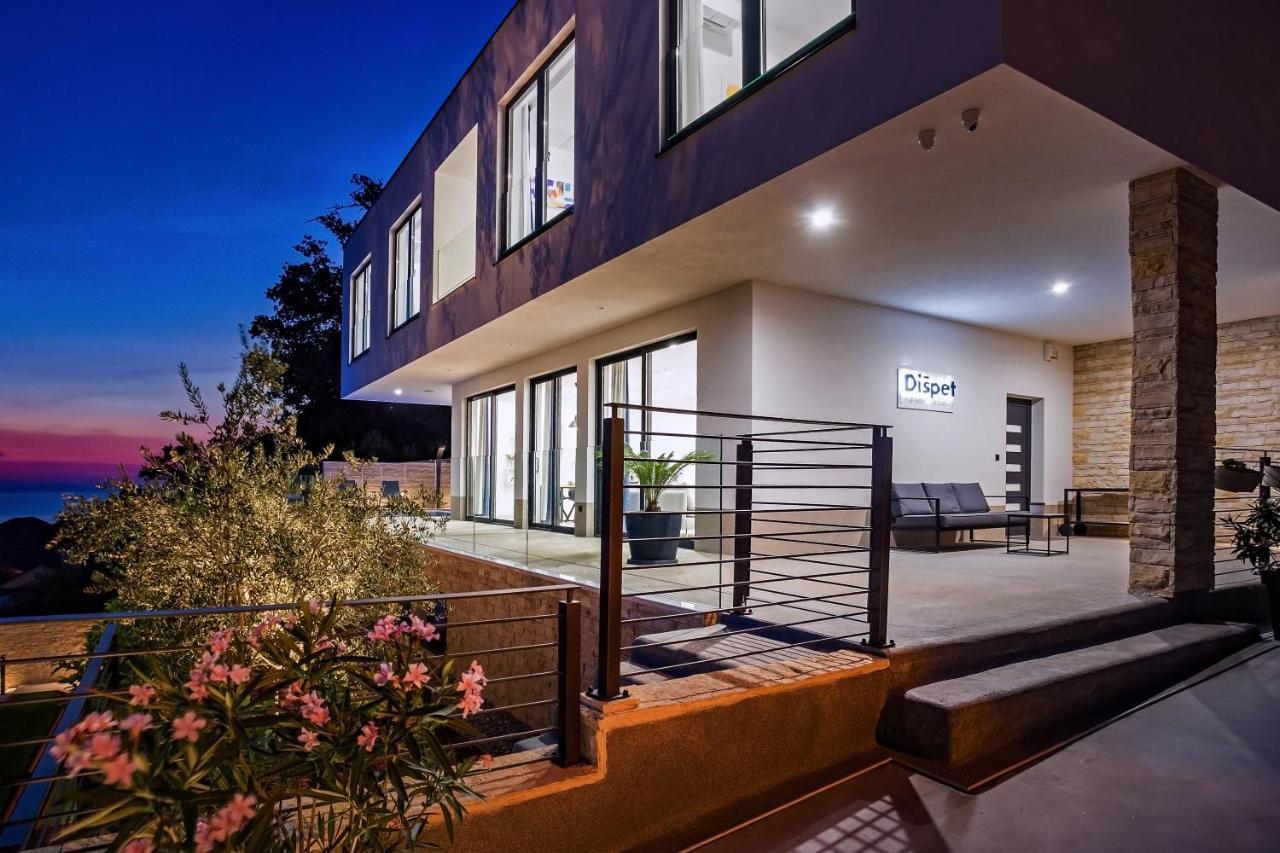 Villa Dispet With Heated Pool, Jacuzzi, Sauna And Cinema เซลินา ภายนอก รูปภาพ
